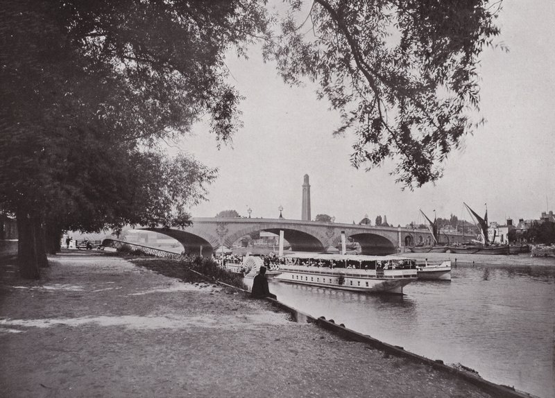 Kral Edward VII Köprüsü, Kew by English Photographer