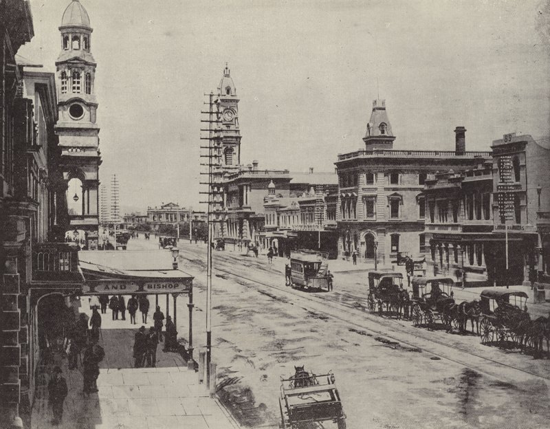 Kral William Caddesi, Adelaide by English Photographer