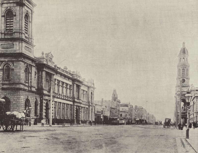 Kral William Caddesi, Adelaide by English Photographer