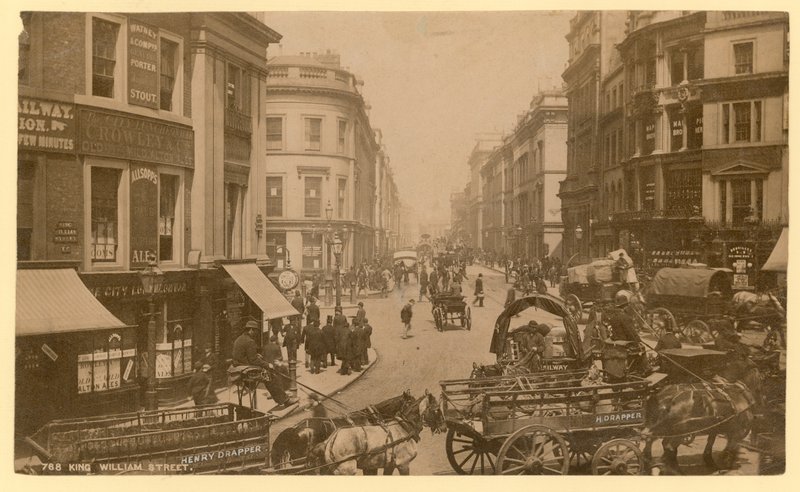 King William Street, Londra, fotoğraf by English Photographer