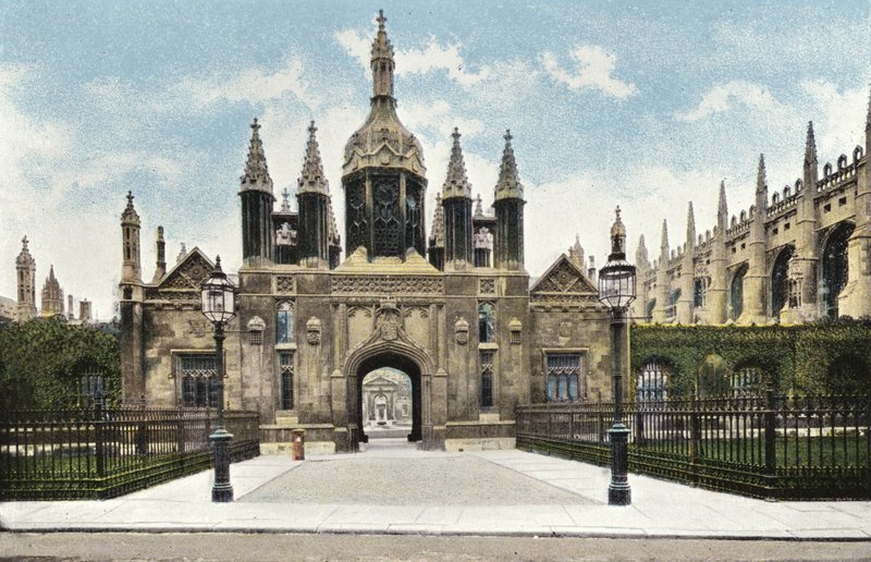 Kings College, Giriş Geçidi by English Photographer