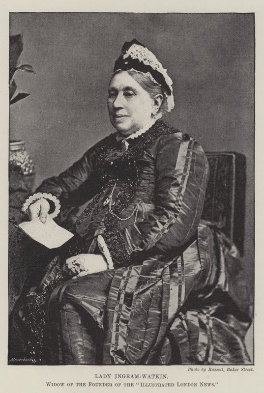 Lady Ingram-Watkin, Illustrated London News
