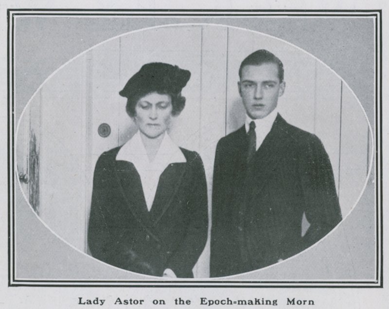 Çığır açan sabah Leydi Nancy Astor by English Photographer