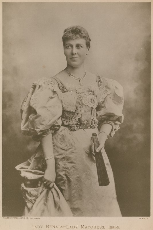 Leydi Renals - Leydi Belediye Başkanı, 1894-95 by English Photographer