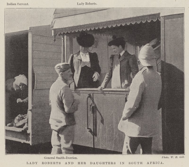 Lady Roberts ve Kızları Güney Afrika