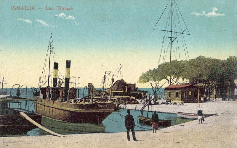 Timsah Gölü, İsmailiye, Mısır (renkli fotoğraf) by English Photographer