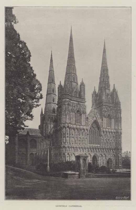 Lichfield Katedrali by English Photographer