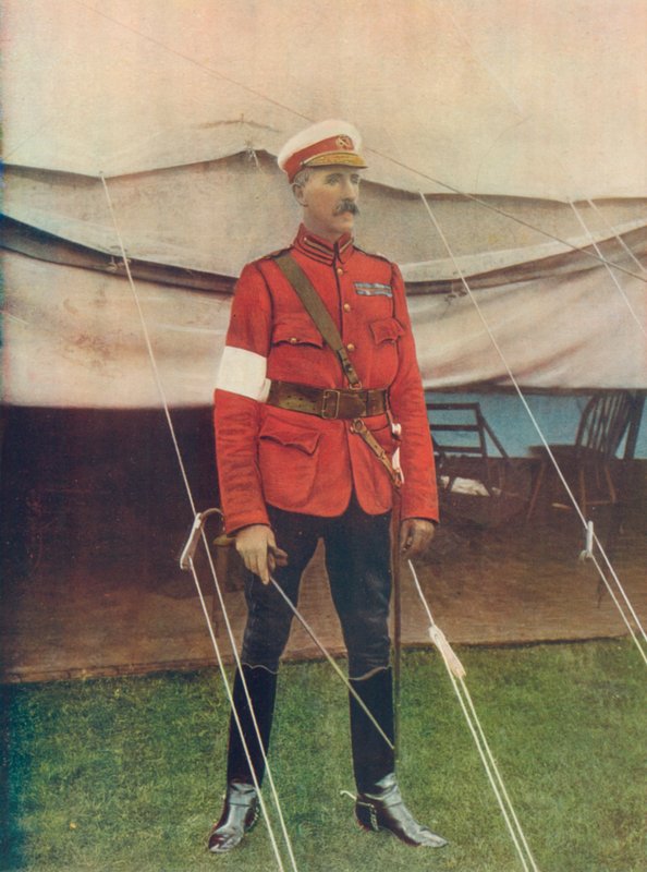 Korgeneral Sir William Gatacre, Komutan 3. Tümen, Güney Afrika Saha Kuvvetleri. Genel Subayın Saha Servis Üniforması içinde by English Photographer