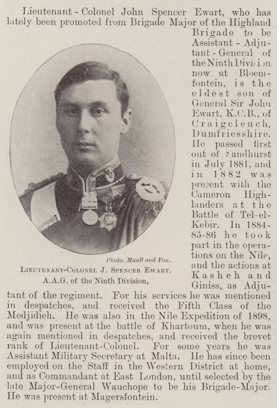 Yarbay J Spencer Ewart, AAG