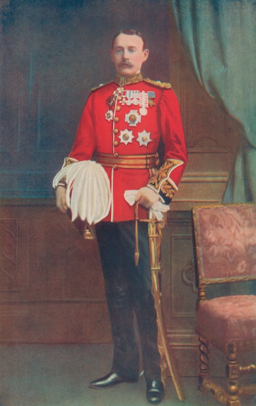 Korgeneral Sir Archibald Hunter. Onuncu Tümen Komutanlığı, Güney Afrika by English Photographer