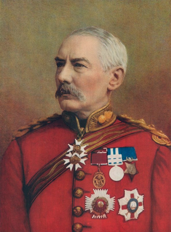 Korgeneral Sir Charles William Wilson by English Photographer