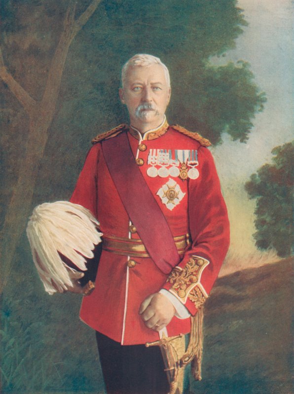 Korgeneral Sir R. C. Low. Bombay Ordusu Komutanlığı by English Photographer