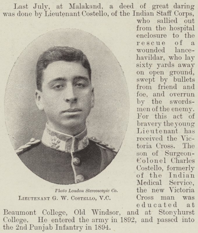 Teğmen GW Costello, VC by English Photographer
