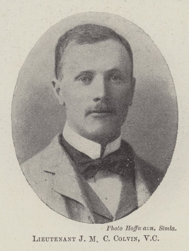 Teğmen JMC Colvin, VC by English Photographer