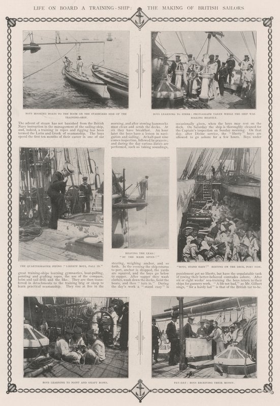 Bir Eğitim Gemisinde Yaşam, İngiliz Denizcilerin Yapımı by English Photographer
