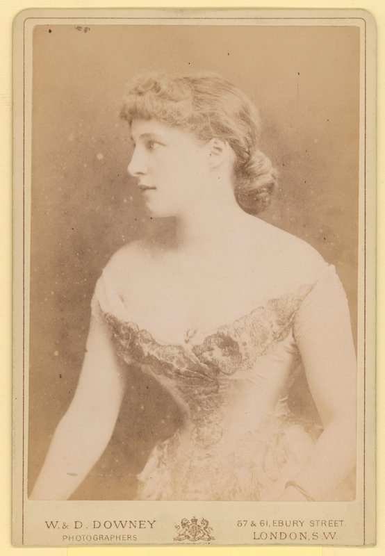 Lillie Langtry, oyuncu, fotoğraf by English Photographer