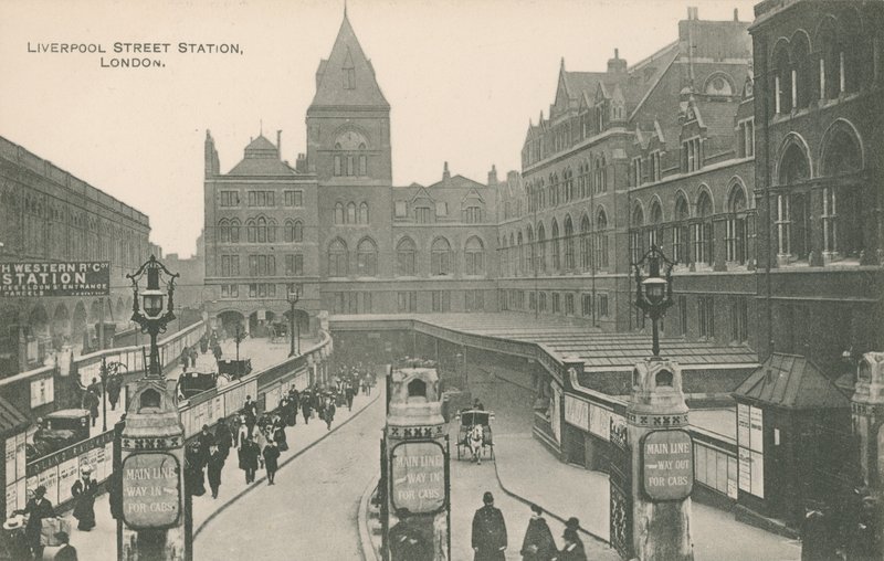 Liverpool Street İstasyonu, Londra by English Photographer