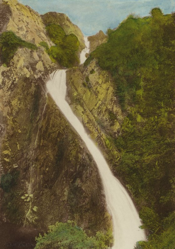 Llanberis, Şelale (renkli fotoğraf) by English Photographer