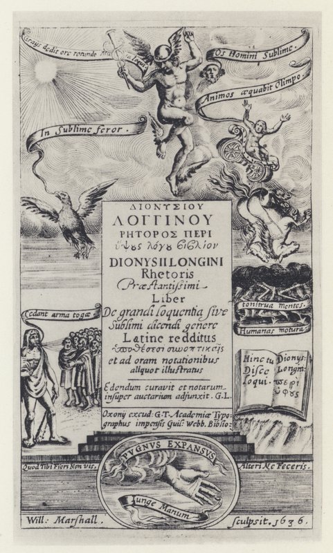 Longinus, G Webb için G T, Oxford 1636 (s/b fotoğraf) by English Photographer