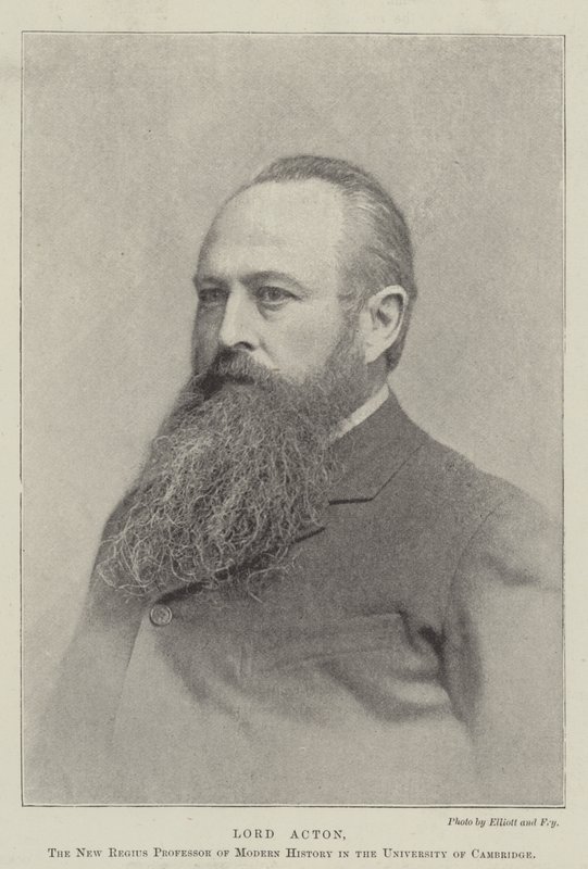 Lord Acton, Cambridge Üniversitesi