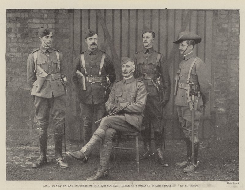Lord Dunraven ve 67. Bölük Imperial Yeomanry