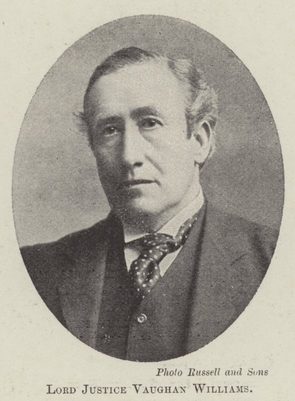 Lord Yargıç Vaughan Williams by English Photographer