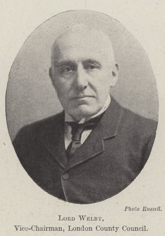Lord Welby, Başkan Yardımcısı, London County Council by English Photographer