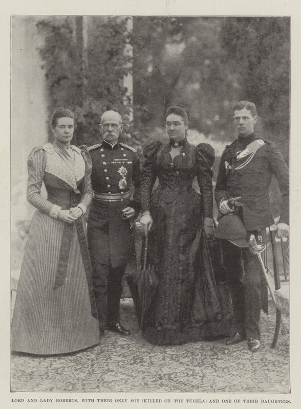 Lord ve Leydi Roberts, Tek Oğulları (Tugela