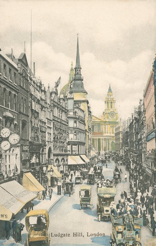 Ludgate Tepesi, Londra by English Photographer