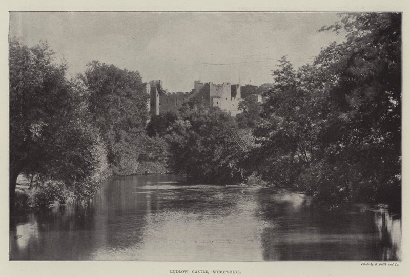 Ludlow Kalesi, Shropshire by English Photographer
