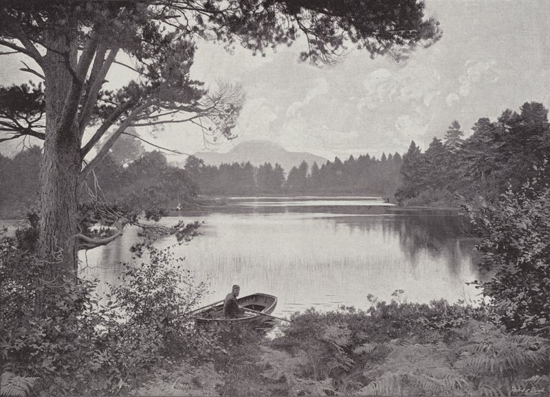 Luss Boğazı, Loch Lomond by English Photographer