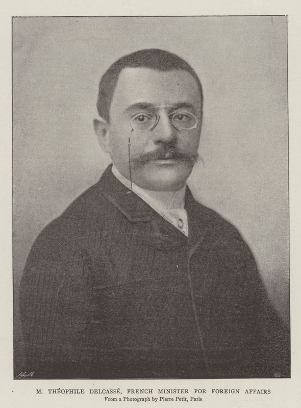 M Theophile Delcasse, Fransa Dışişleri Bakanı by English Photographer