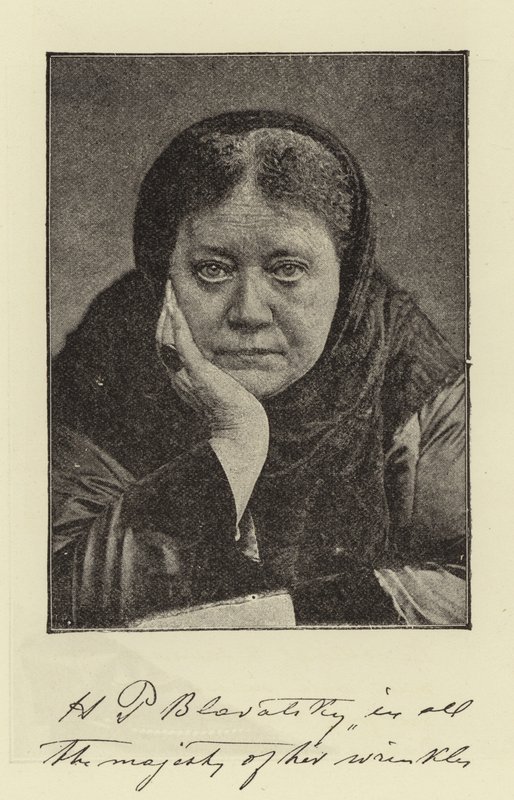 Madam Blavatsky by English Photographer