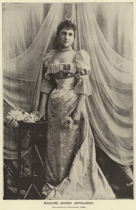 Bayan Sigrid Arnoldson by English Photographer