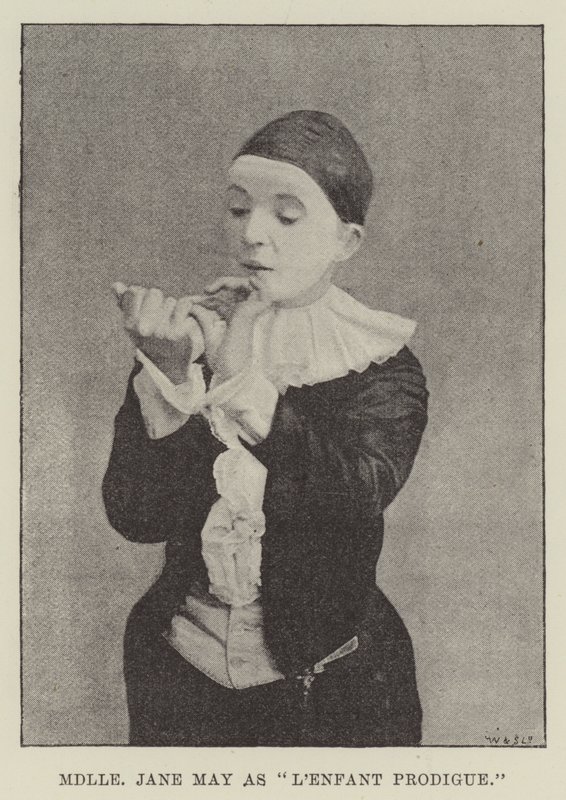 Lenfant Prodigue olarak Matmazel Jane May by English Photographer