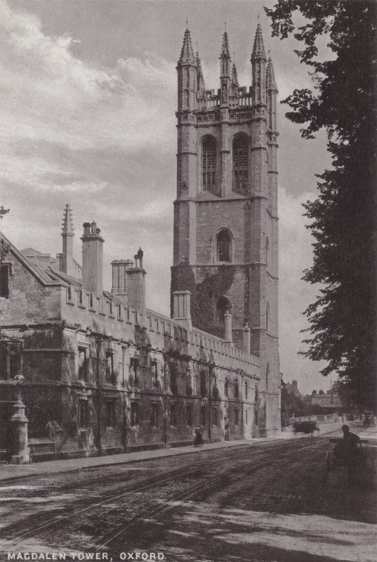 Magdalen Kulesi, Oxford by English Photographer