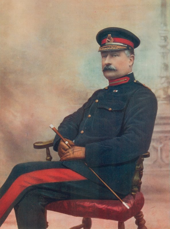 Tümgeneral Charles Edmond Knox. Onikinci Tugay Komutanlığı, Güney Afrika by English Photographer