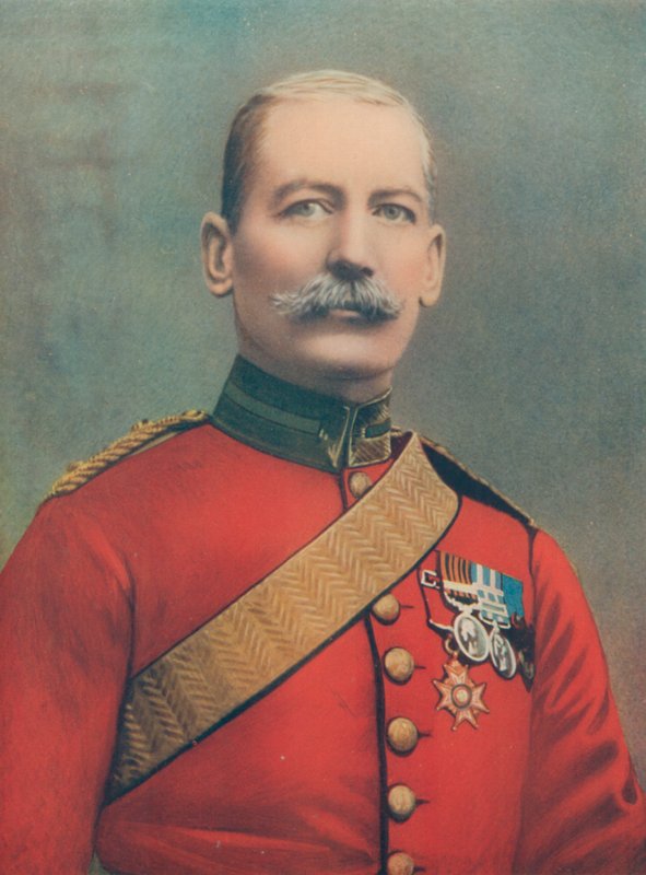 Tümgeneral J. B. B. Dickson. Dördüncü Süvari Tugayı Komutanlığı, Güney Afrika Saha Kuvvetleri by English Photographer