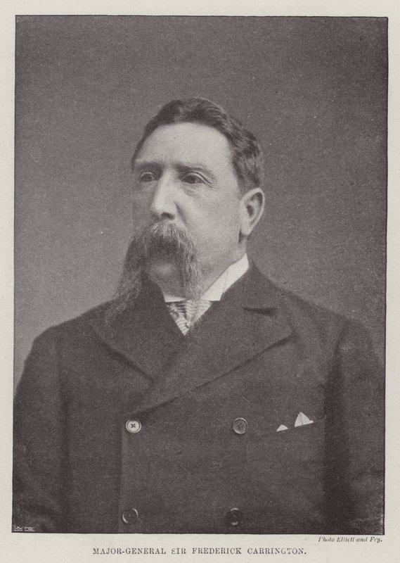 Tümgeneral Sir Frederick Carrington by English Photographer