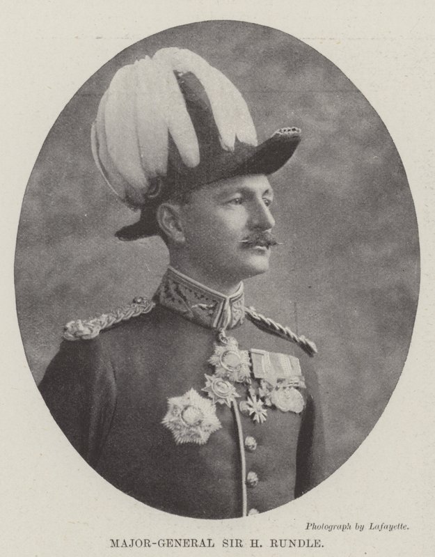 Tümgeneral Sir H Rundle by English Photographer