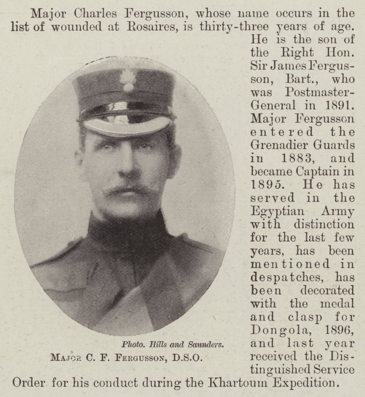 Binbaşı CF Fergusson, DSO by English Photographer