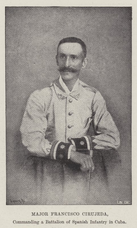 Binbaşı Francisco Cirujeda, Küba