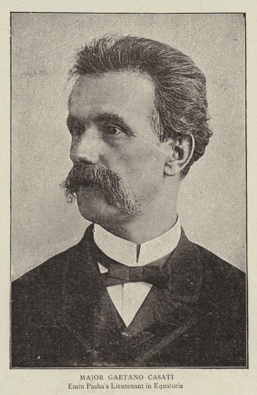 Binbaşı Gaetano Casati by English Photographer