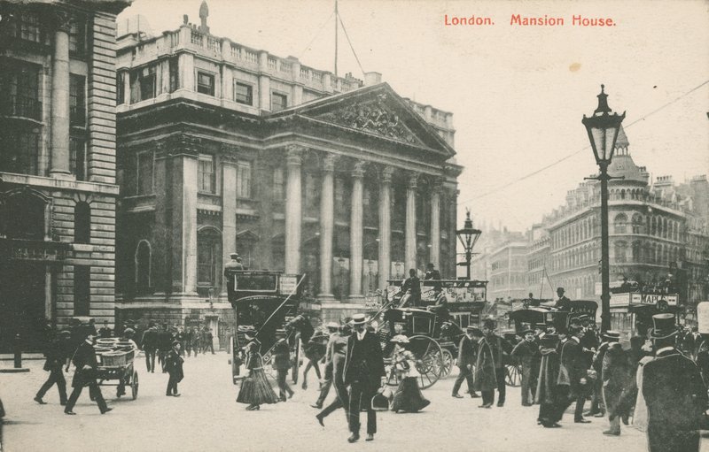Mansion House, Londra by English Photographer