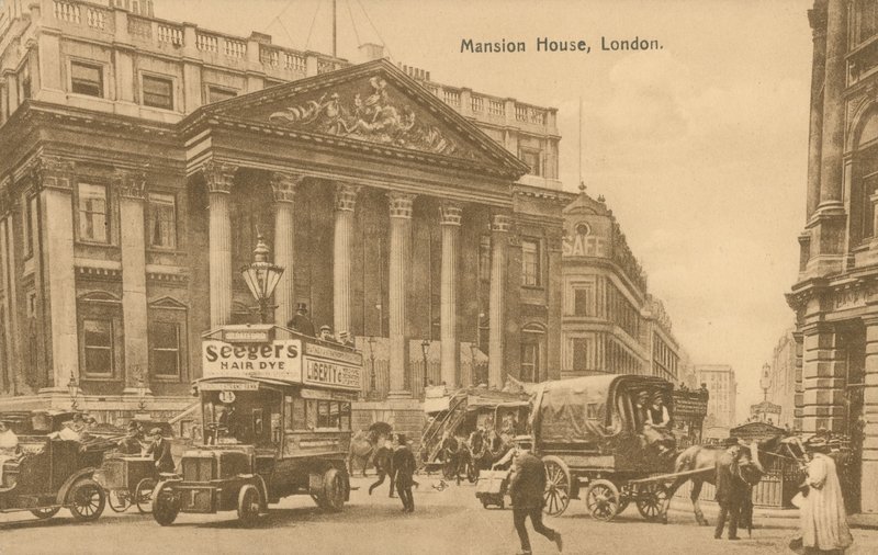 Mansion House, Londra by English Photographer