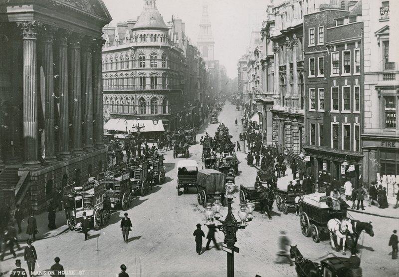 Mansion House, Londra by English Photographer