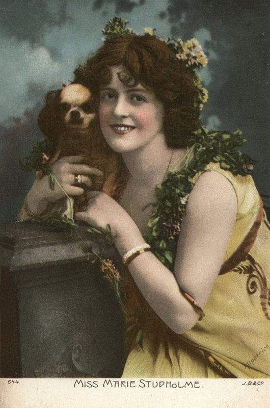 Marie Studholme (renkli fotoğraf) by English Photographer