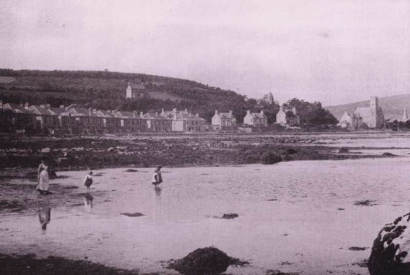 Marine Parade, Rothesay (s/b fotoğraf) by English Photographer