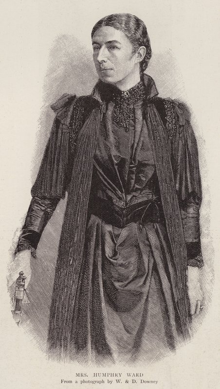 Mary Augusta Ward, İngiliz romancı by English Photographer