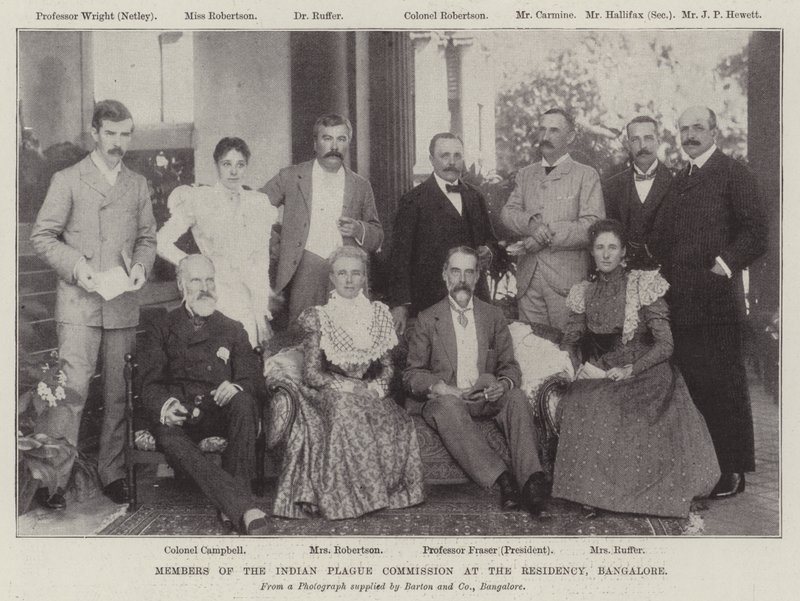 Hindistan Veba Komisyonu Üyeleri, Bangalore Residency